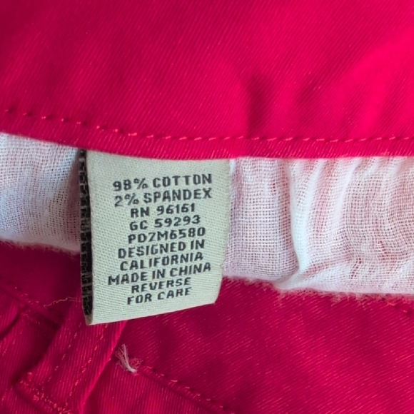 NWT BeBop Red Plus Size Jean Shorts 18 -811U - Picture 5 of 5